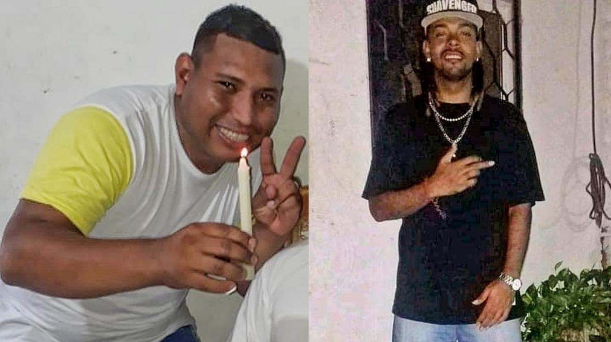 Fernando Ortega Ospino, de 33 años; y su cuñado Meisson David Avila Prenth, de 29 años.