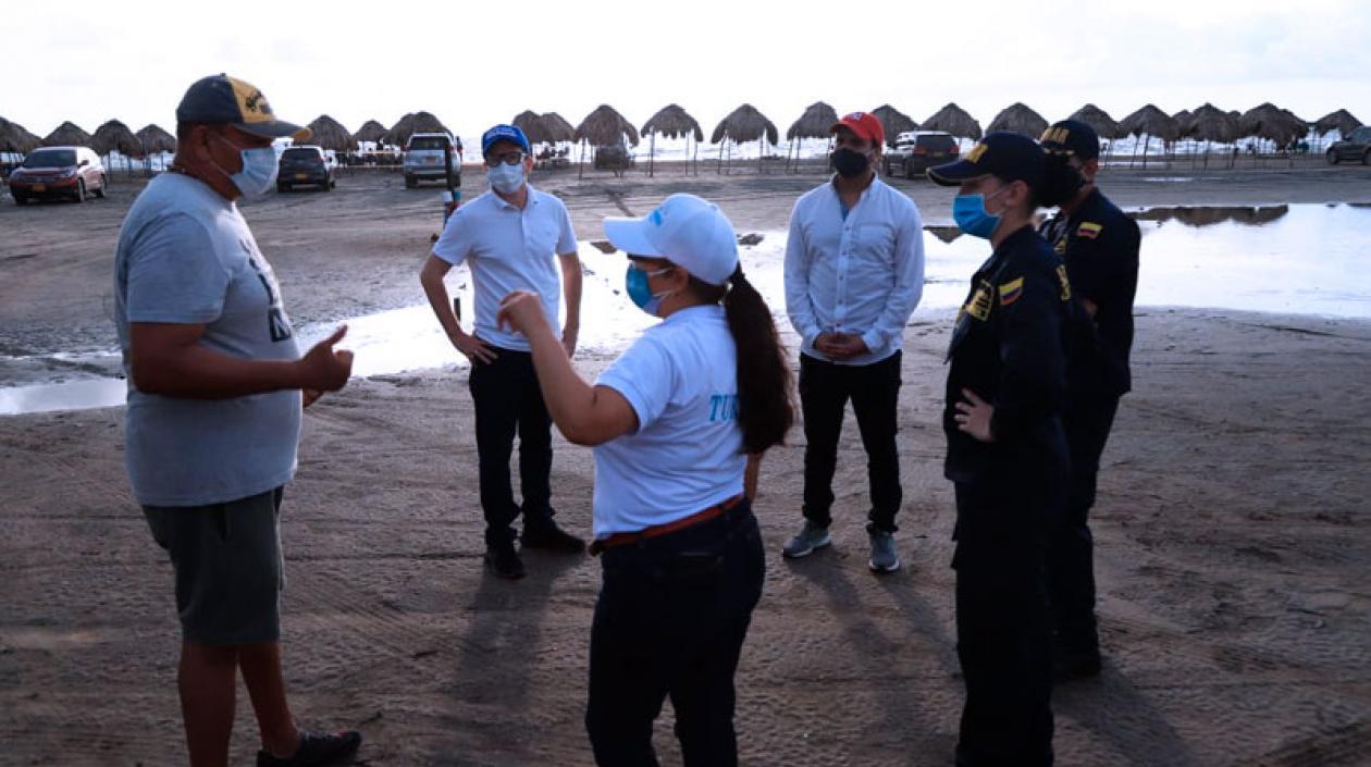 Cada playa tendrá un puesto de salud.
