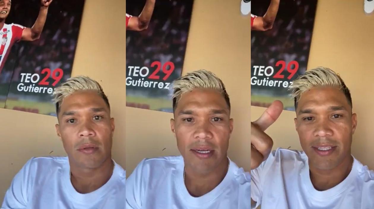 El jugador barranquillero Tófilo Gutiérrez