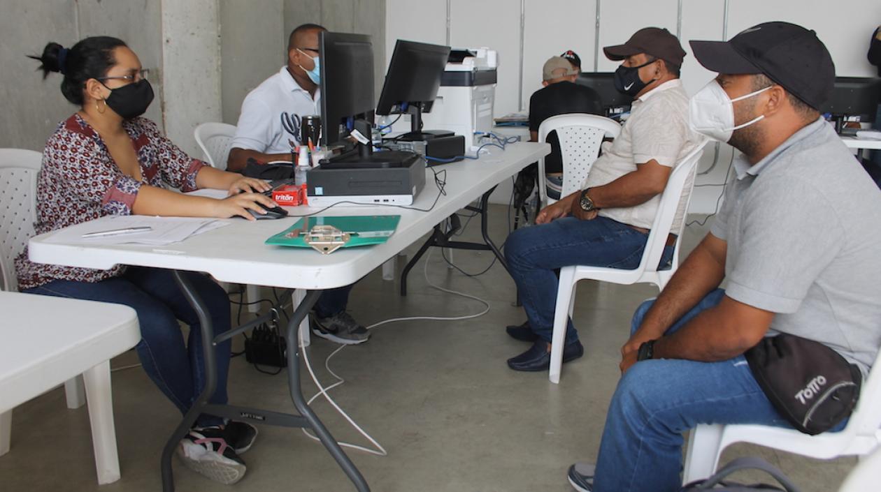 Las jornadas se cumplen atendiendo los protocolos de bioseguridad.