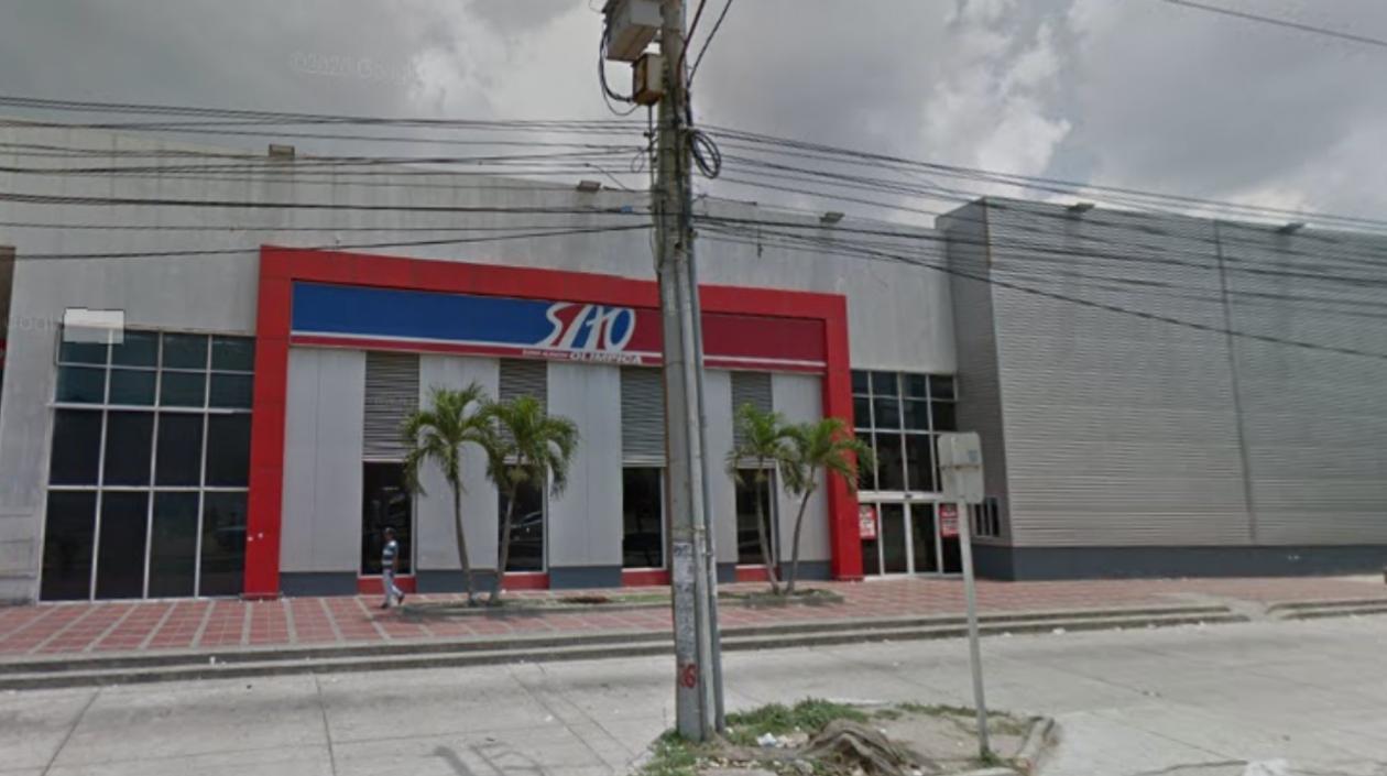 Sao Macarena, lugar donde ocurrió el robo de los celulares. 