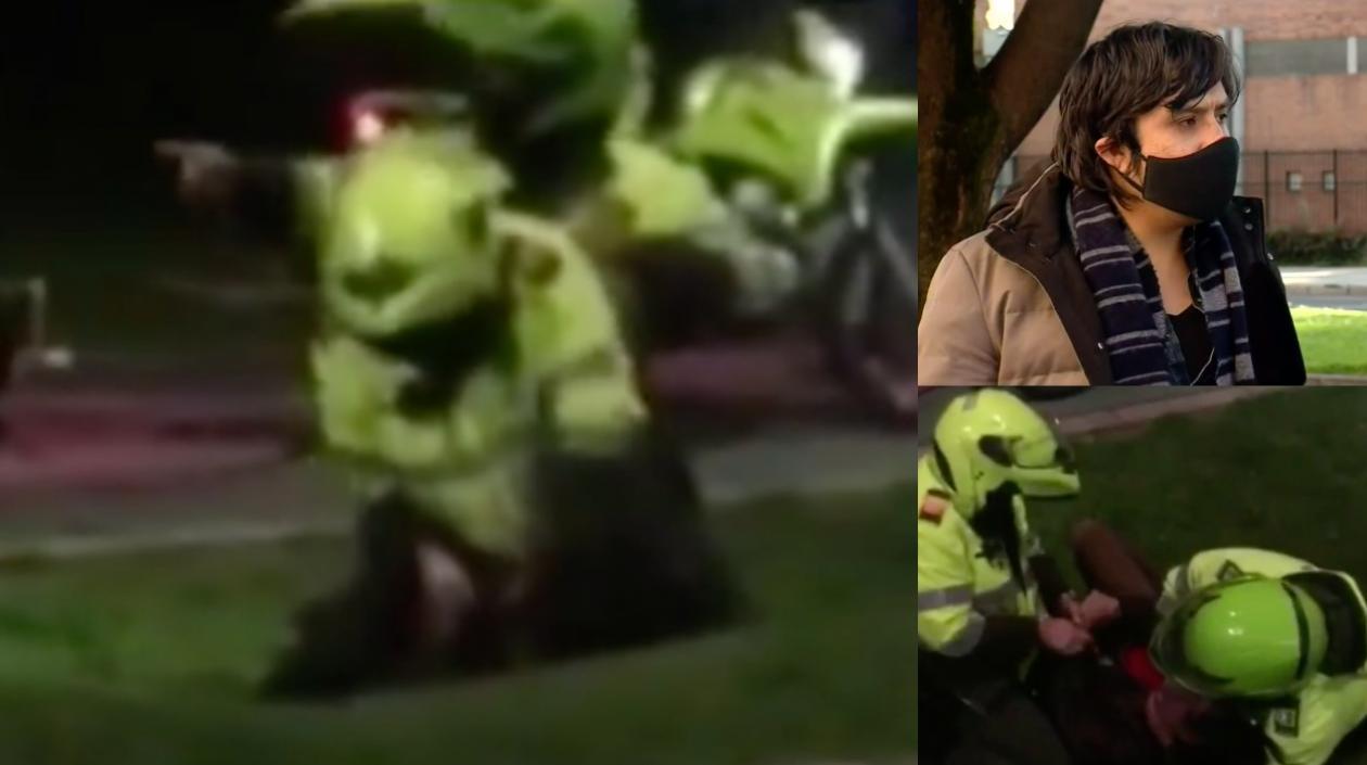 El ataque al abogado Marco Valencia.