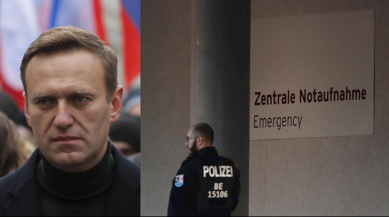 Alexéi Navalni está hospitalizado en Alemania.