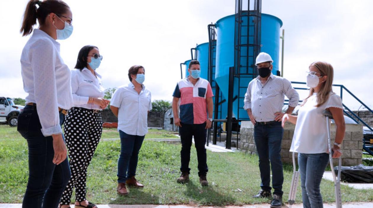 Planta de tratamiento de agua de Ponedera.