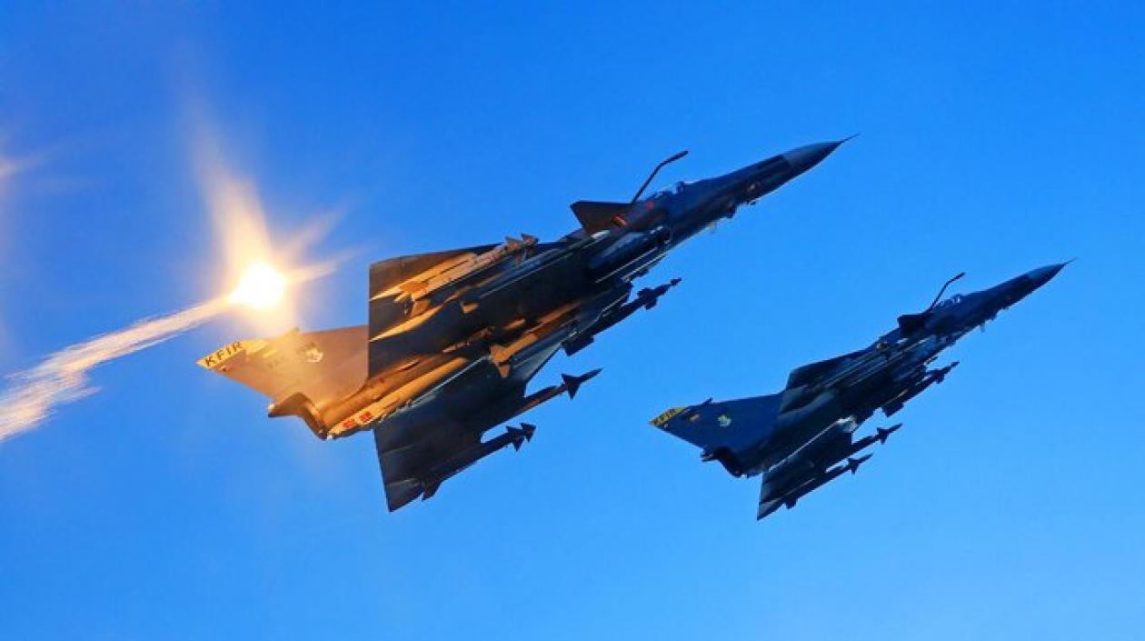 Aviones de la Fuerza Aérea Colombiana.