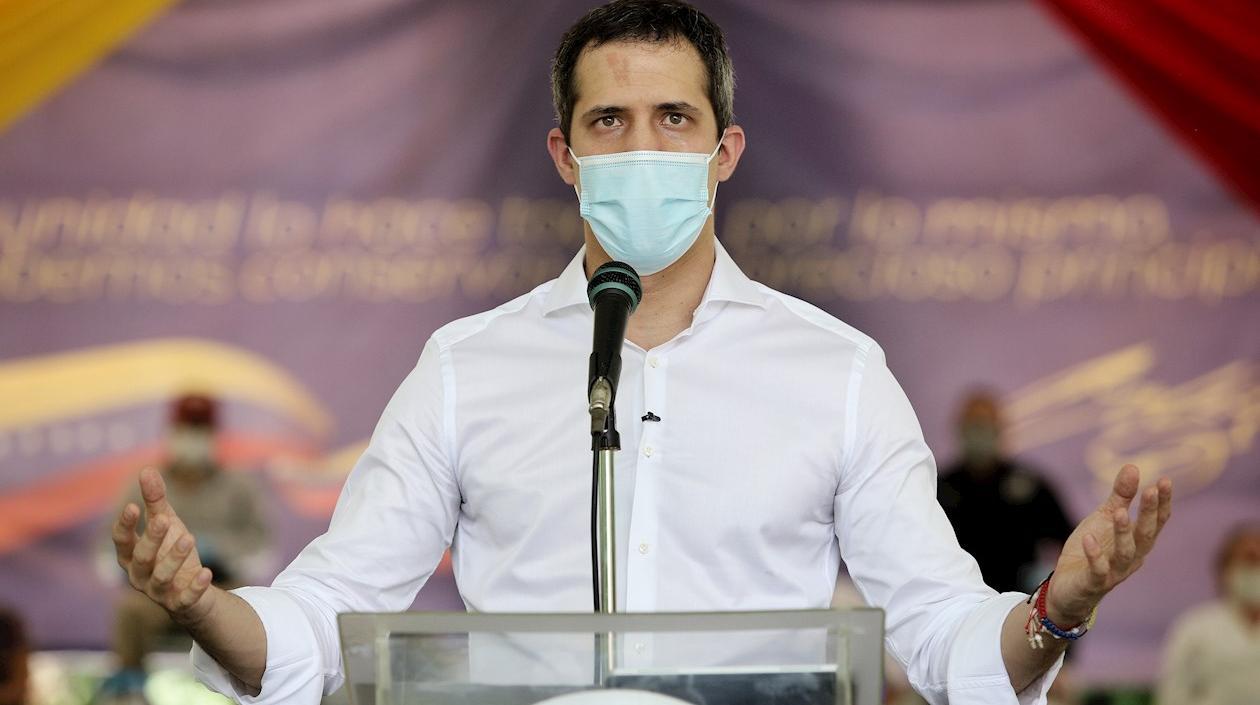 El líder opositor venezolano Juan Guaidó.