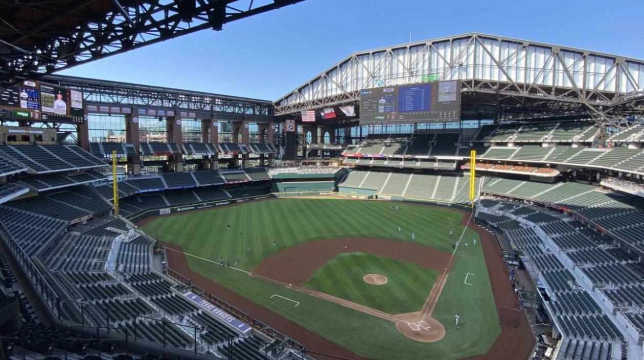Globe Life Park. nuevo estadio de los Rangers de Texas. 