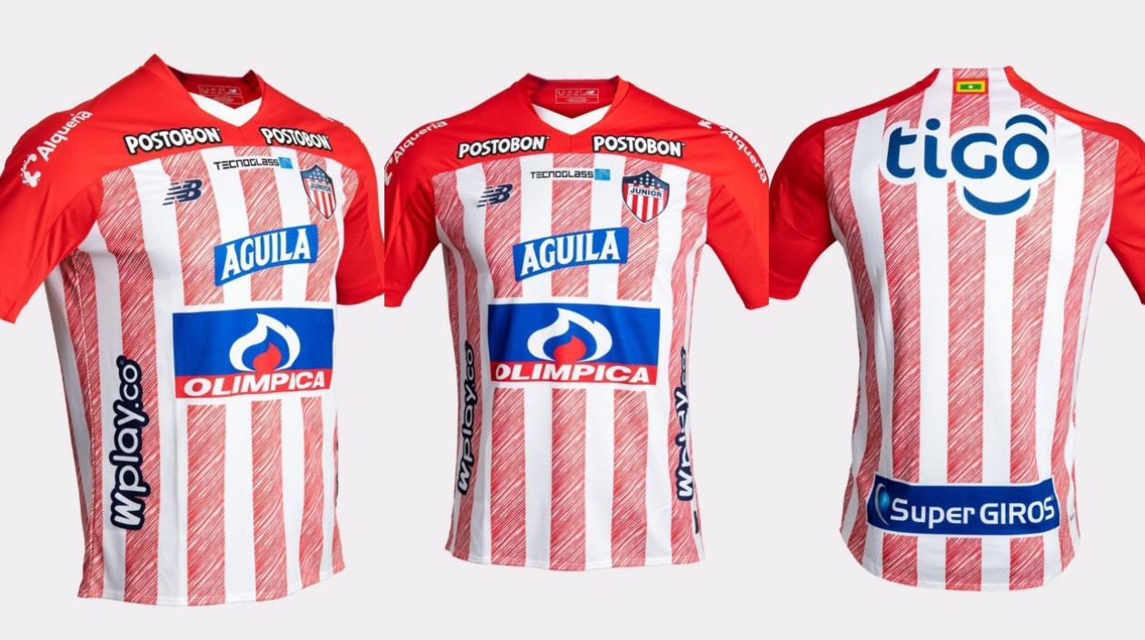 Camiseta oficial de Junior