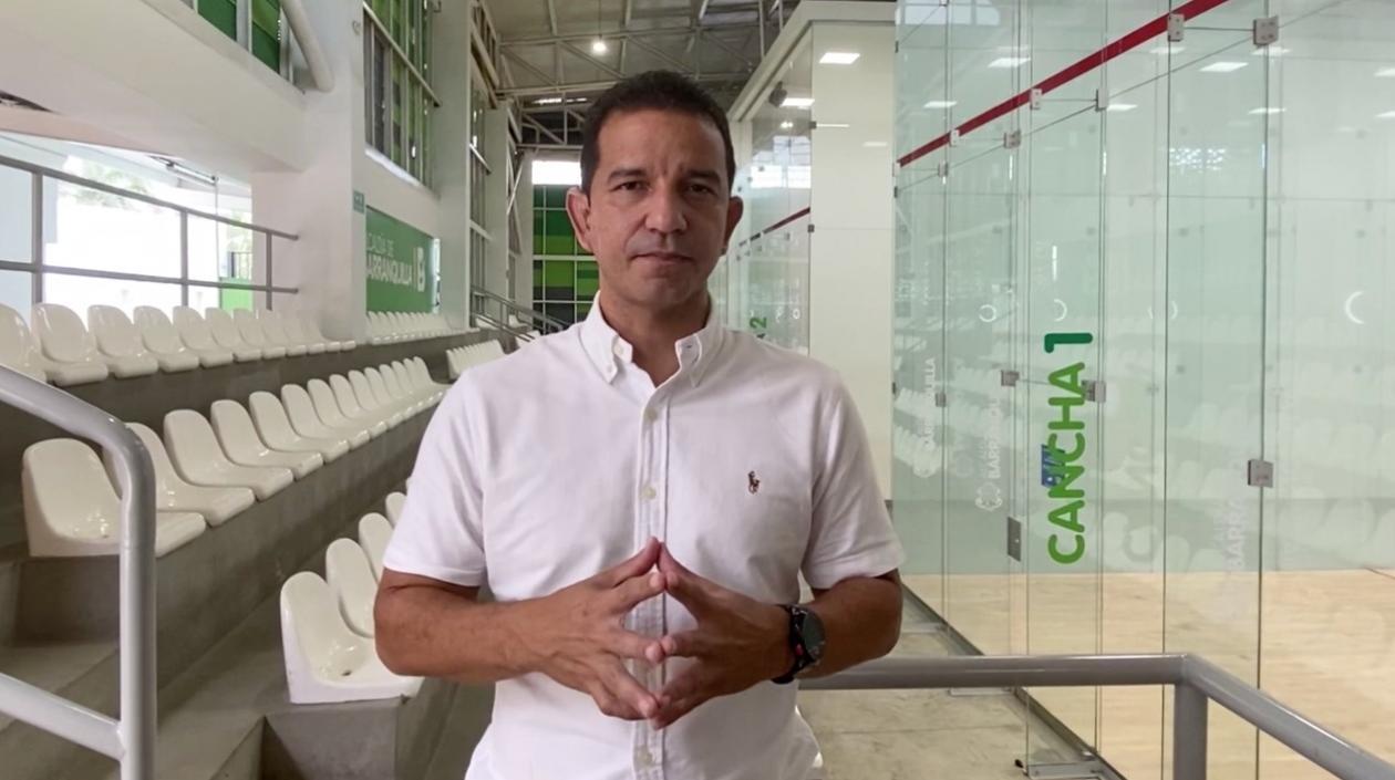 Gabriel Berdugo Peña, Secretario de Recreación y Deportes de Barranquilla. 