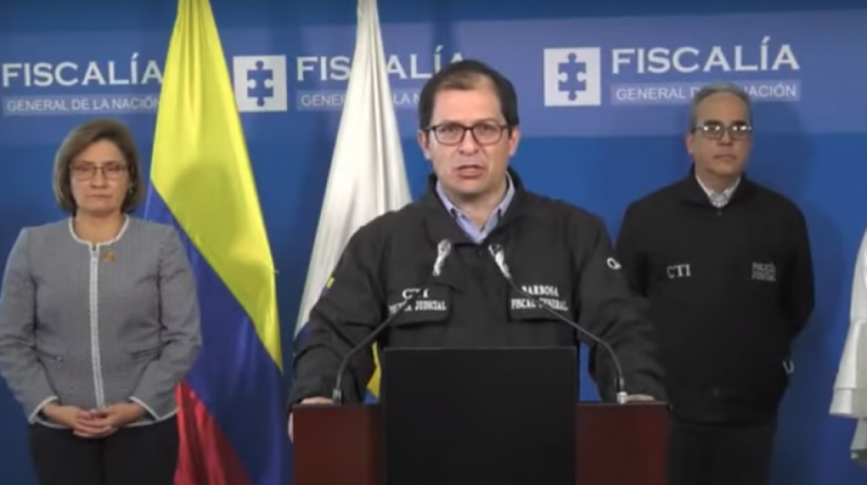 El Fiscal General de la Nación, Francisco Barbosa