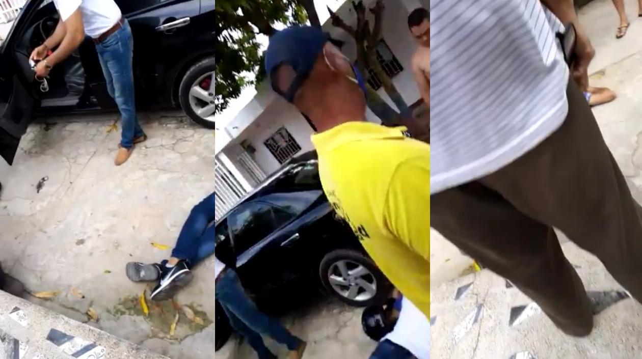 Lugar de los hechos. 