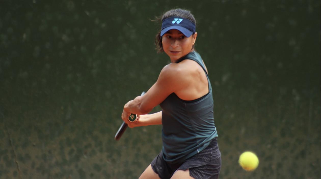 María Fernanda Herazo, tenista barranquillera. 