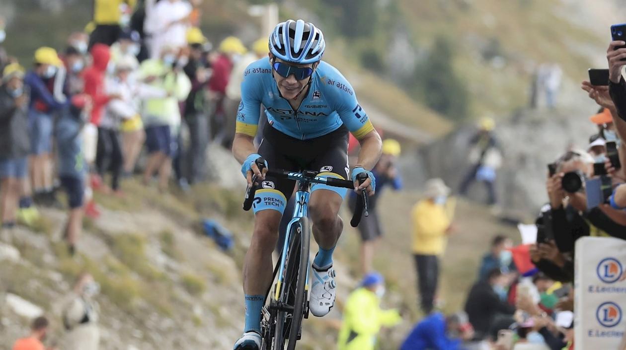 Miguel Ángel 'Superman' López, ciclista colombiano. 