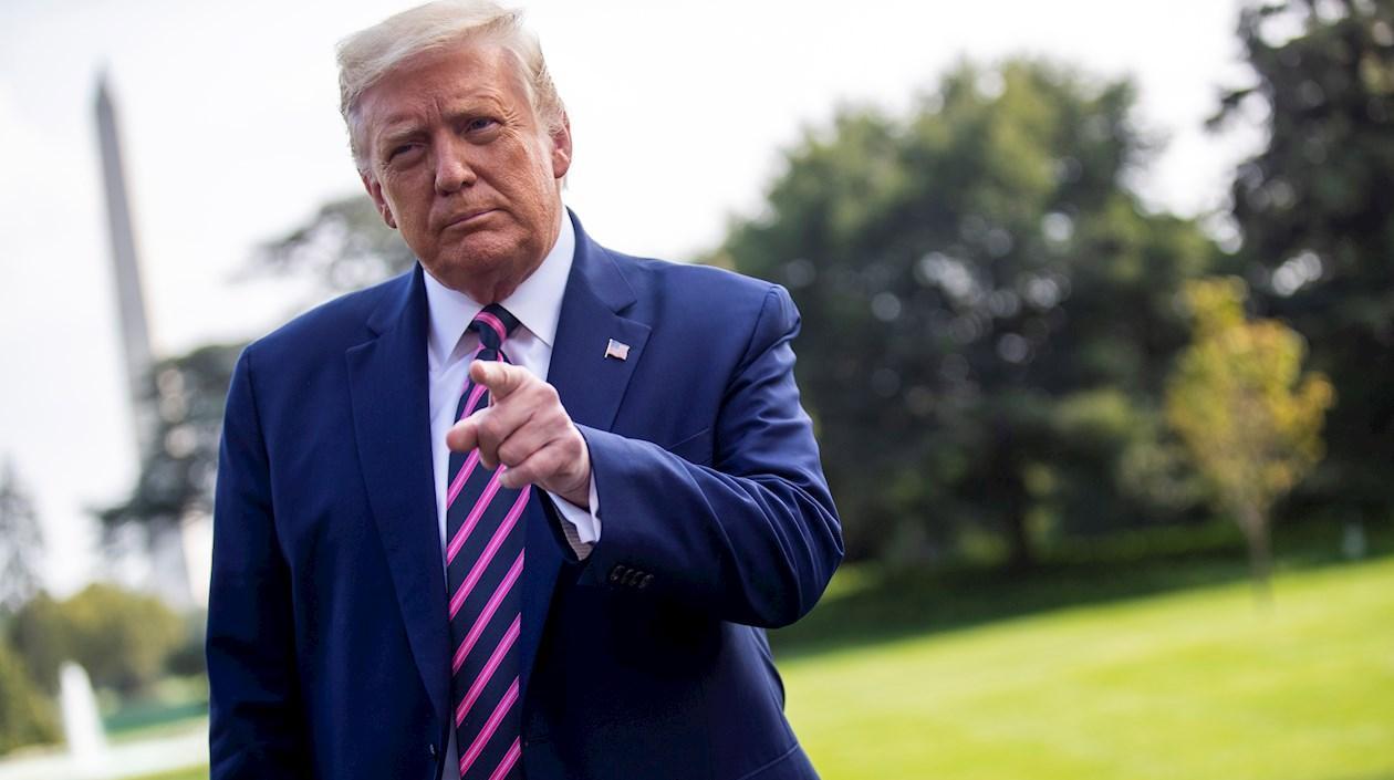 El presidente de Estados Unidos, Donald Trump.