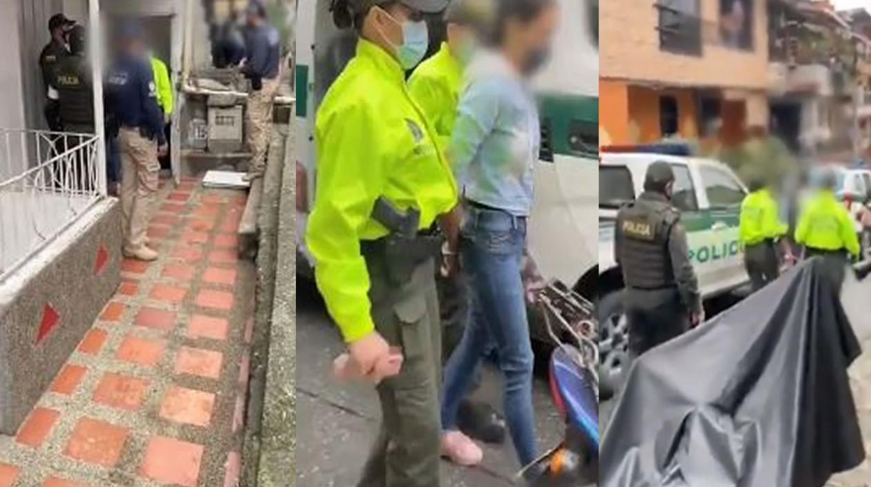 Imágenes de su captura.