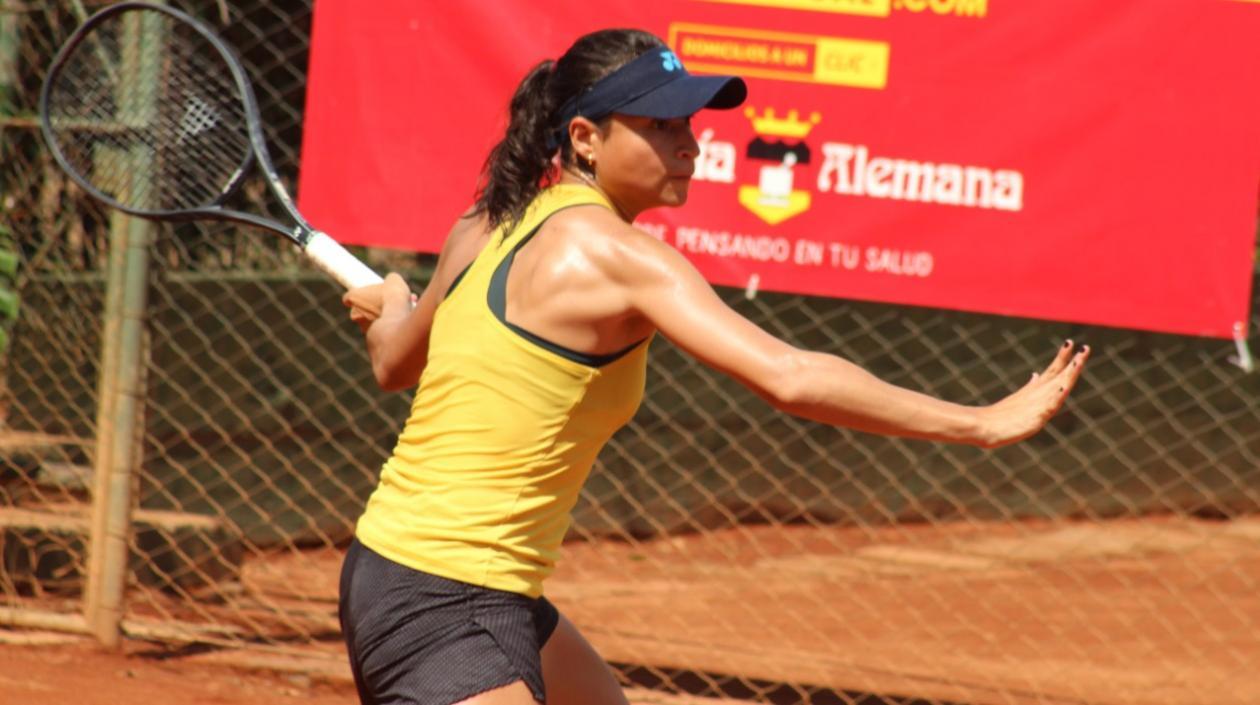 María Fernanda Herazo, tenista barranquillera. 