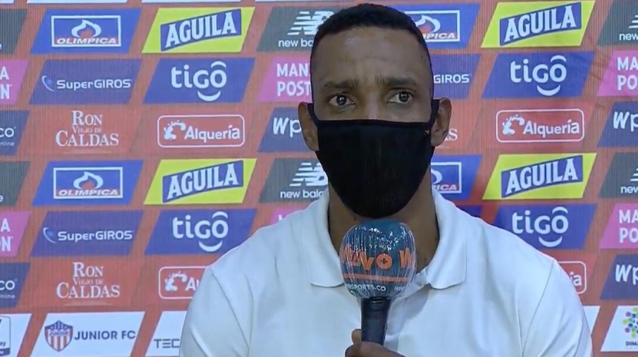 Luis Amaranto Perea, DT (e) del Junior.