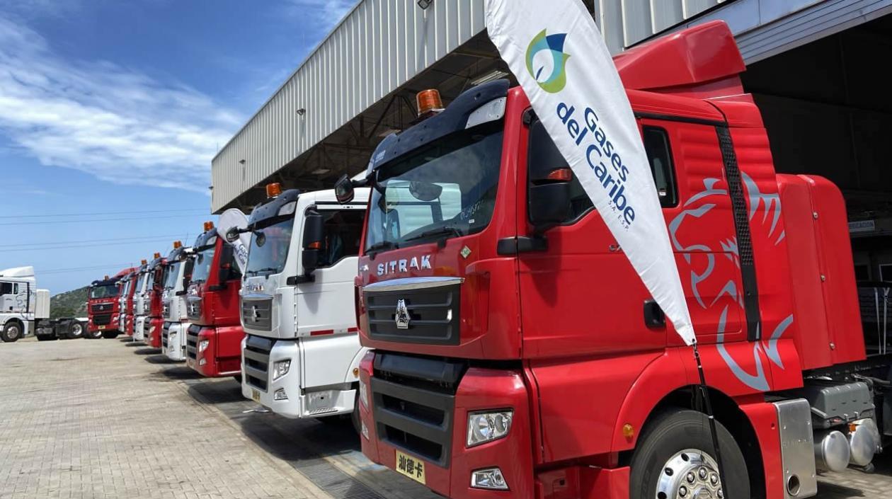 La nueva flota de vehículos GNV.