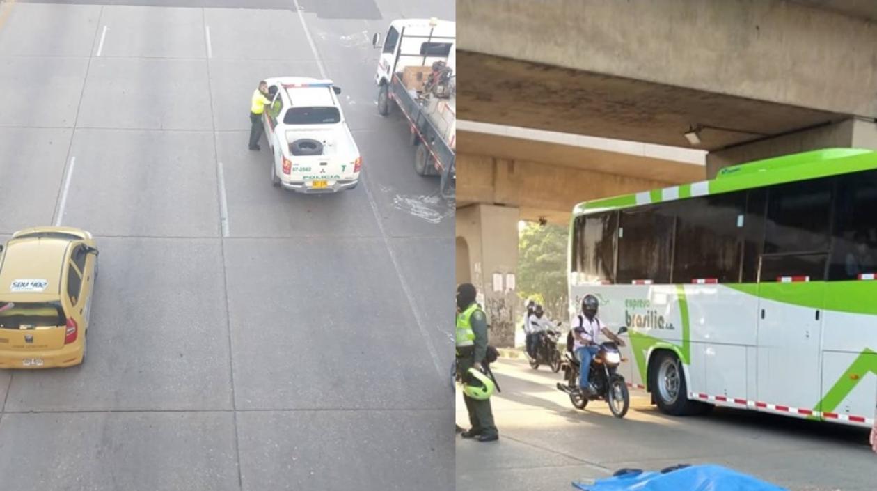 La Policía hizo presencia en el lugar de los hechos.