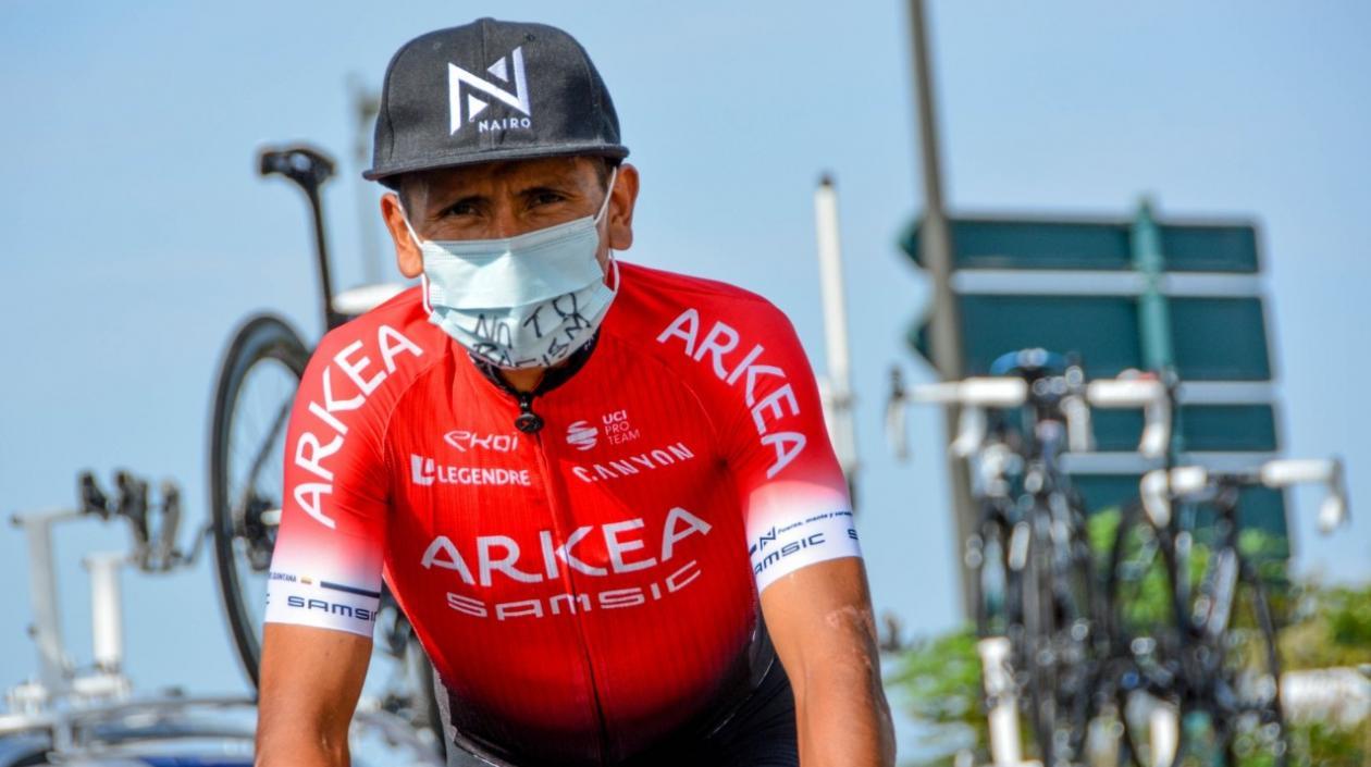 El colombiano Nairo Quintana.