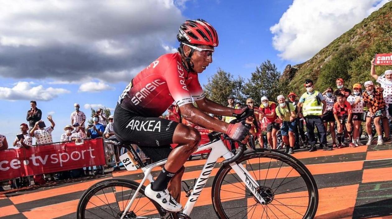 Nairo Quintana, ciclista colombiano.