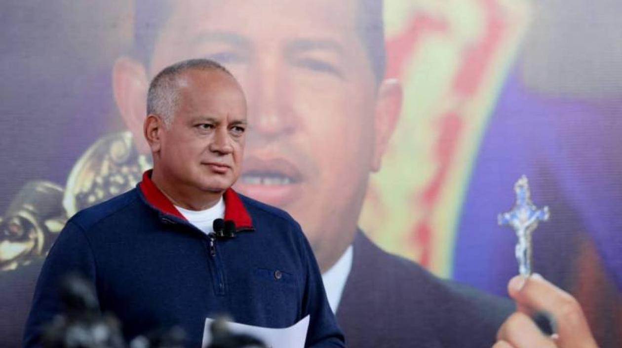 El dirigente oficialista Diosdado Cabello.