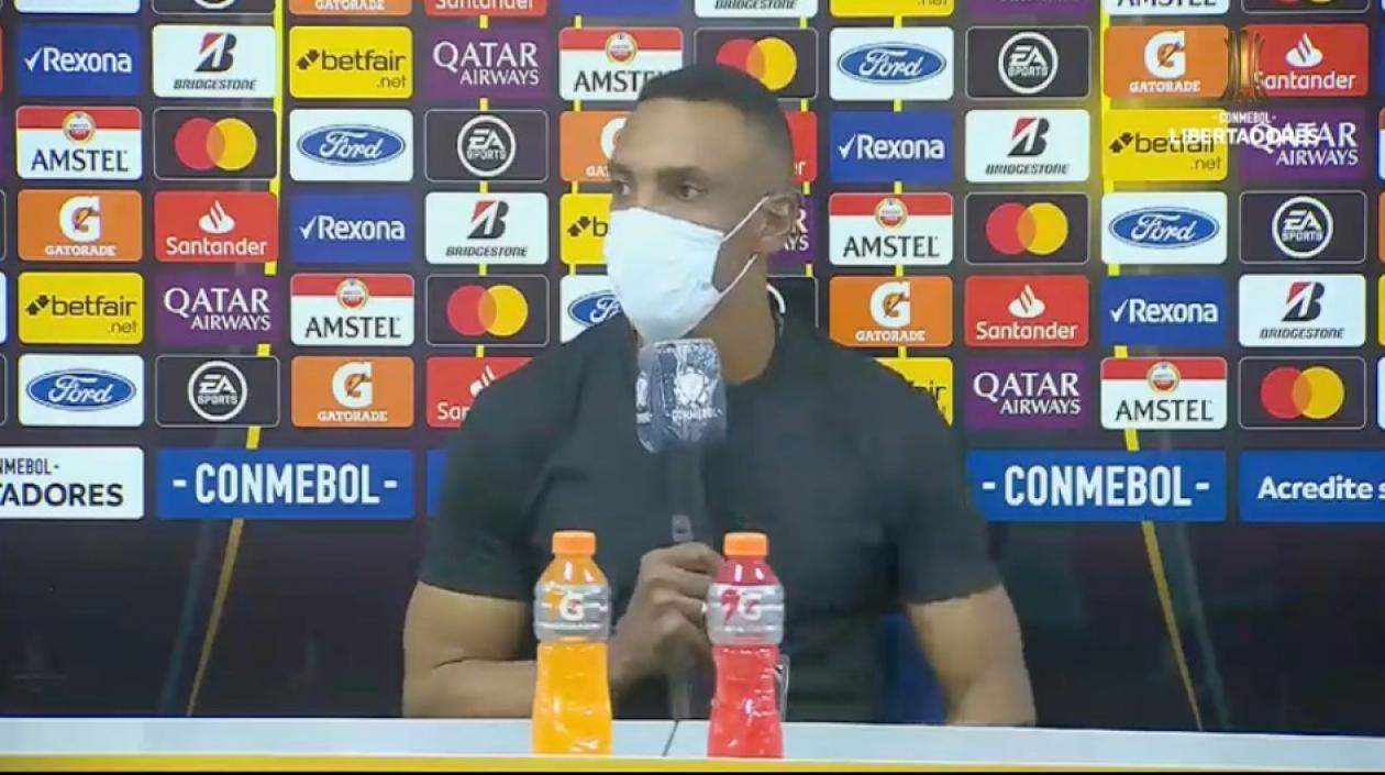 Luis Amaranto Perea, DT (e) del Junior.