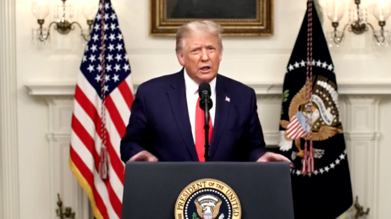 Donald Trump, presidente de Estados Unidos.