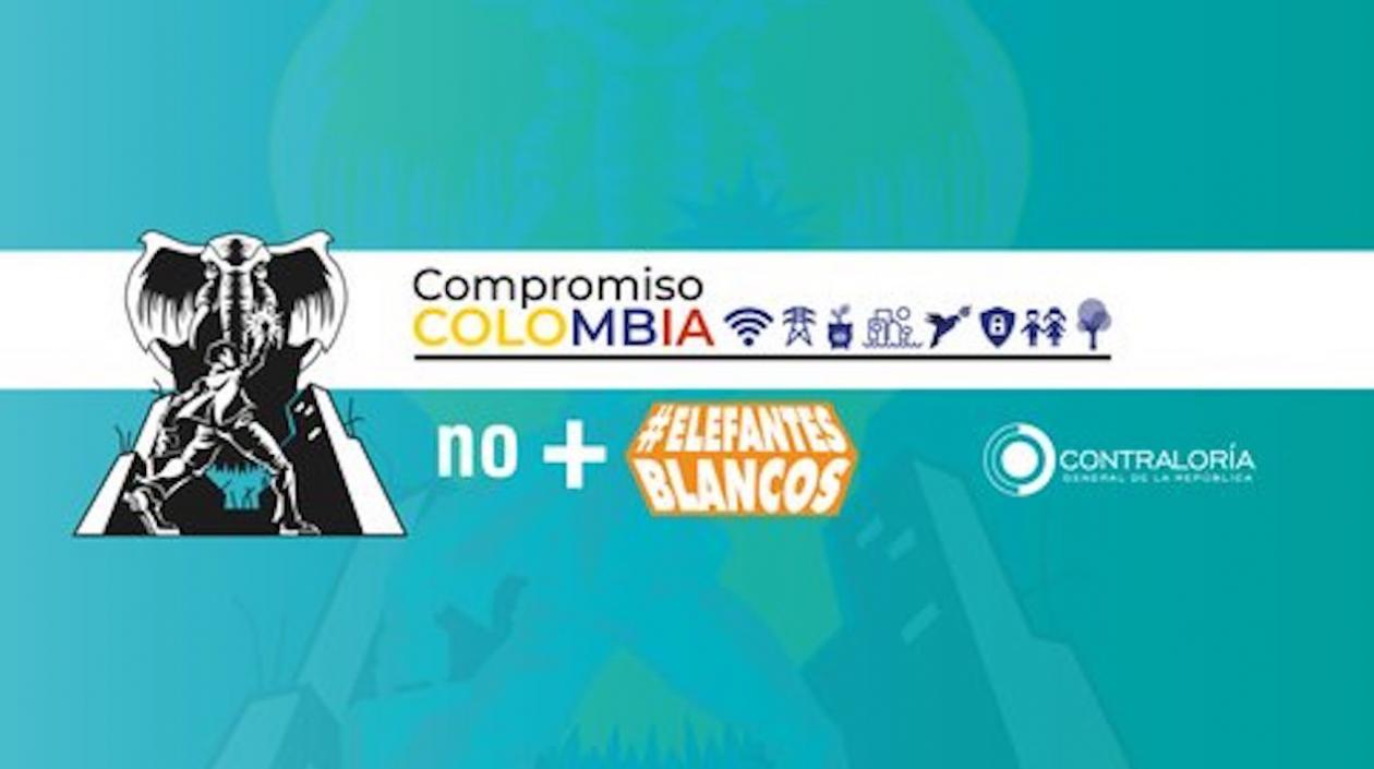 No más elefantes blancos es una campaña de la Contraloría.