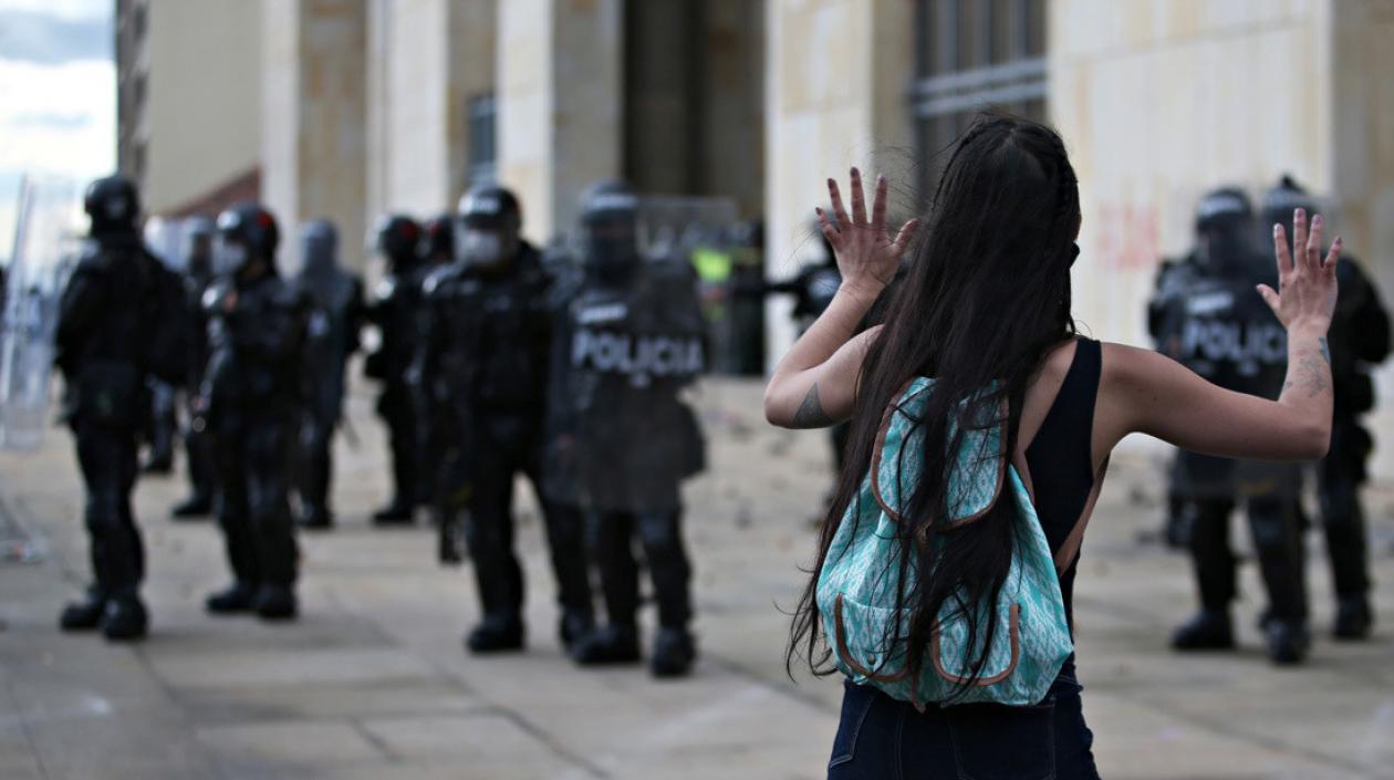 La protesta pacífica fue protegida por el fallo de la Corte Suprema.