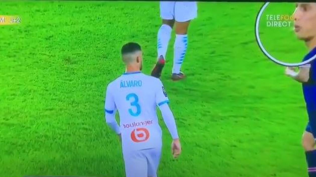 Ángel Di María y Álvaro González. 