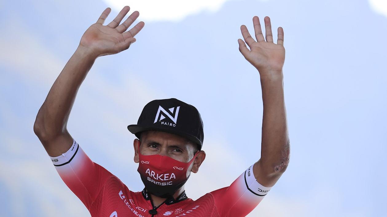 Nairo Quintana, ciclista colombiano. 