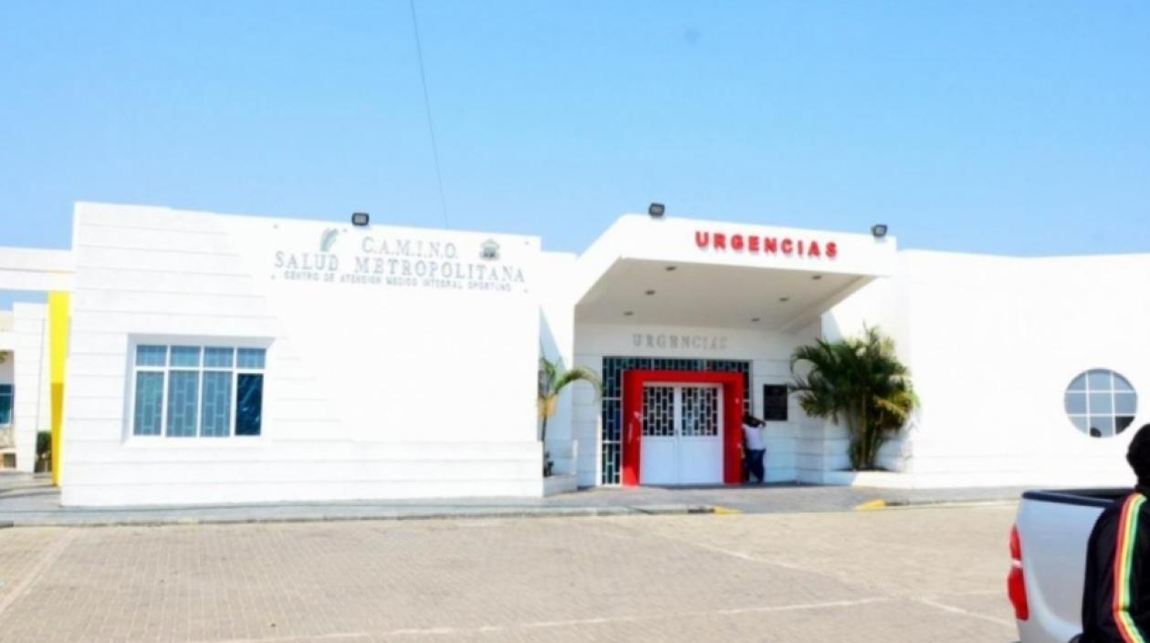 El menor de edad recibe atención médica en el Camino Santa María. 