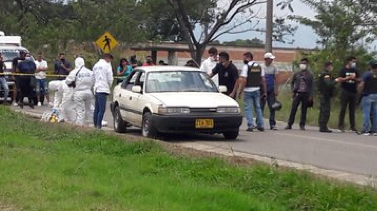 Lugar de los hechos en Miranda, Cauca.