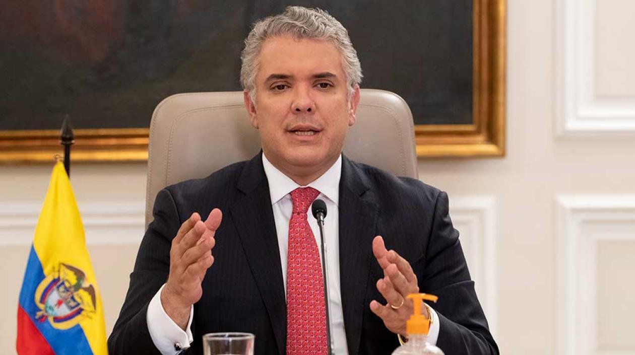 El Presidente de la República, Iván Duque.