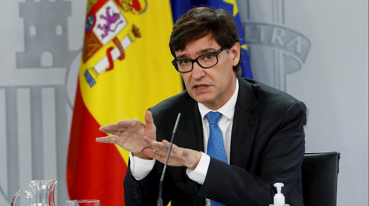 El ministro de Sanidad, Salvador Illa.