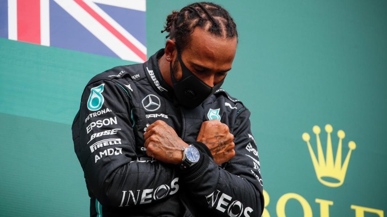 Lewis Hamilton, piloto británico. 