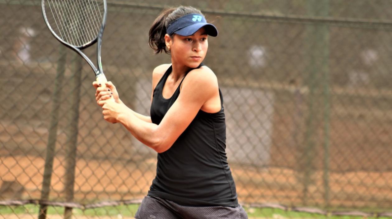 María Fernanda Herazo, tenista barranquillera. 