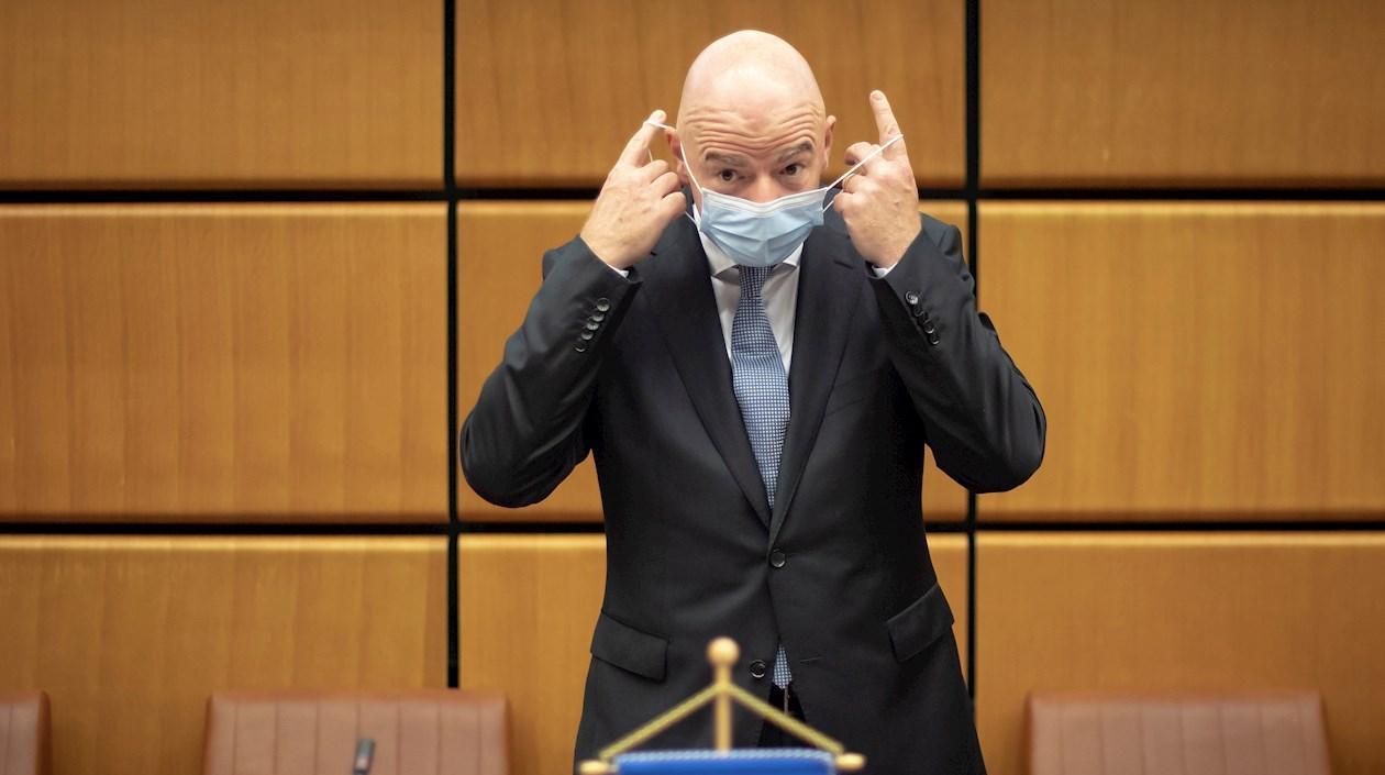 Gianni Infantino, presidente de la FIFA.