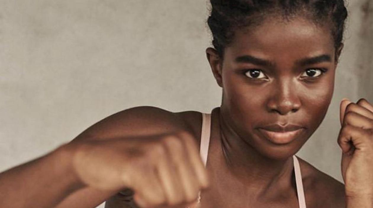 La modelo colombiana Elaine Palacio.