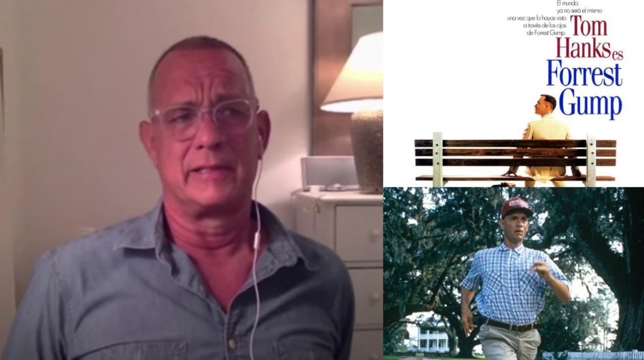 Tom Hanks en una entrevista reveló los detalles de Forrest Gump.