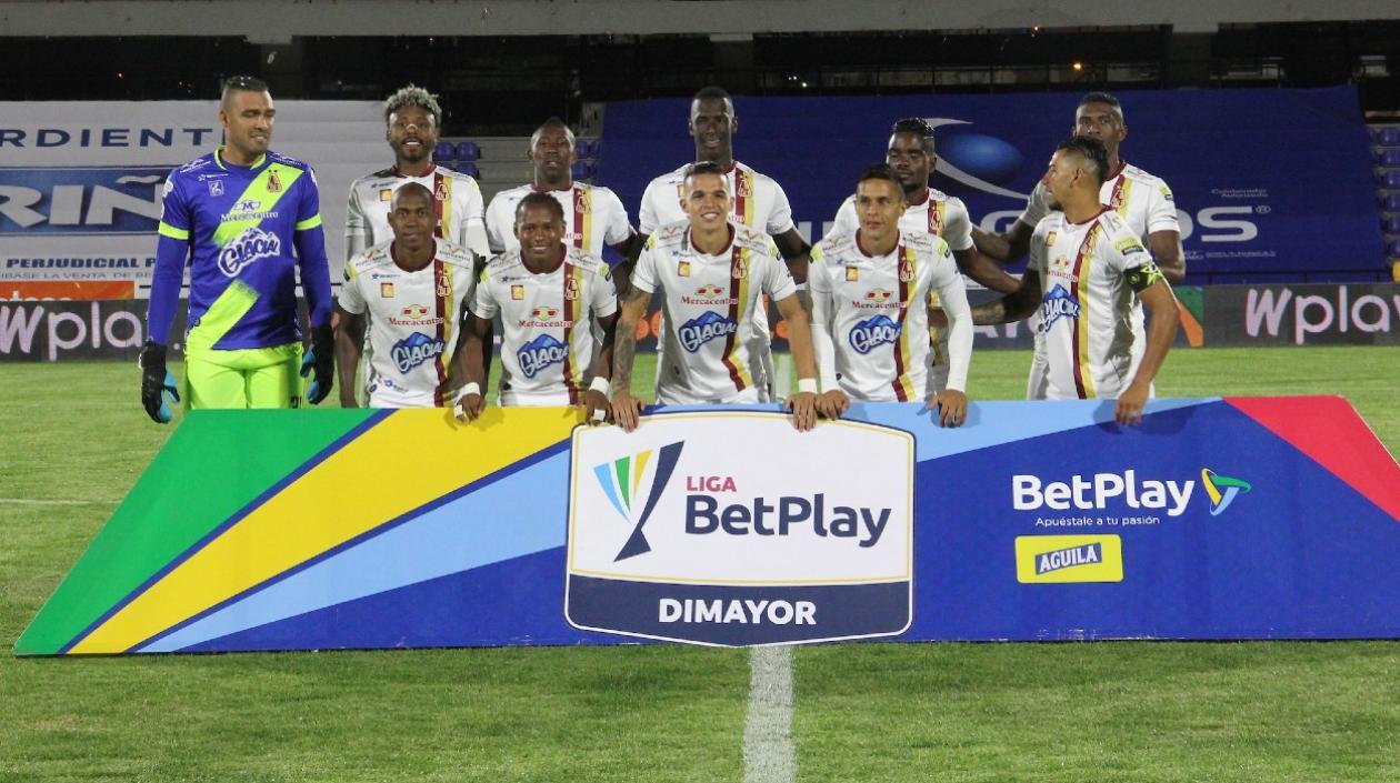 Jugadores del Deportes Tolima. 