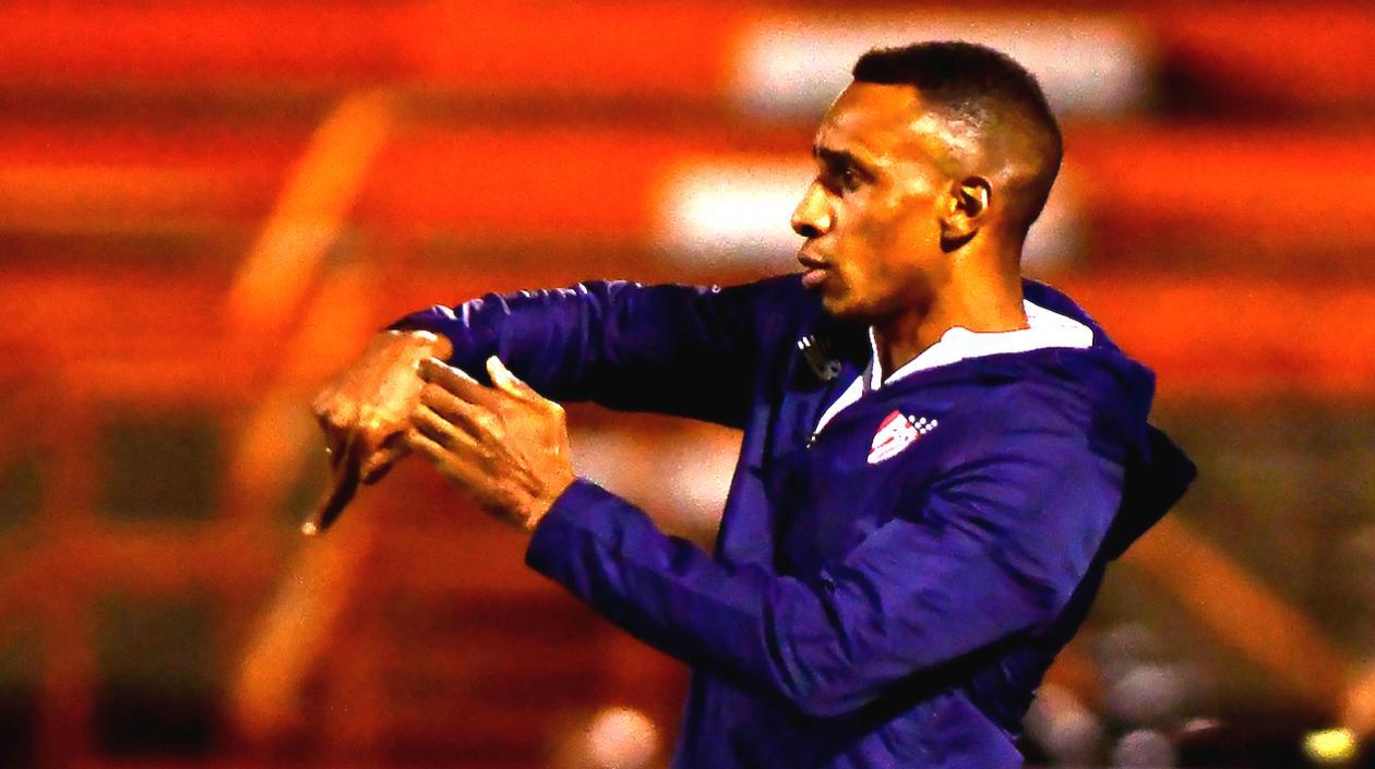 Luis Amaranto Perea, DT (e) del Junior.