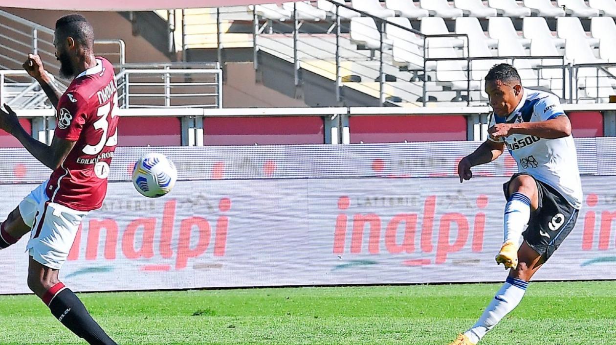 Luis Fernando Muriel, jugador colombiano. 