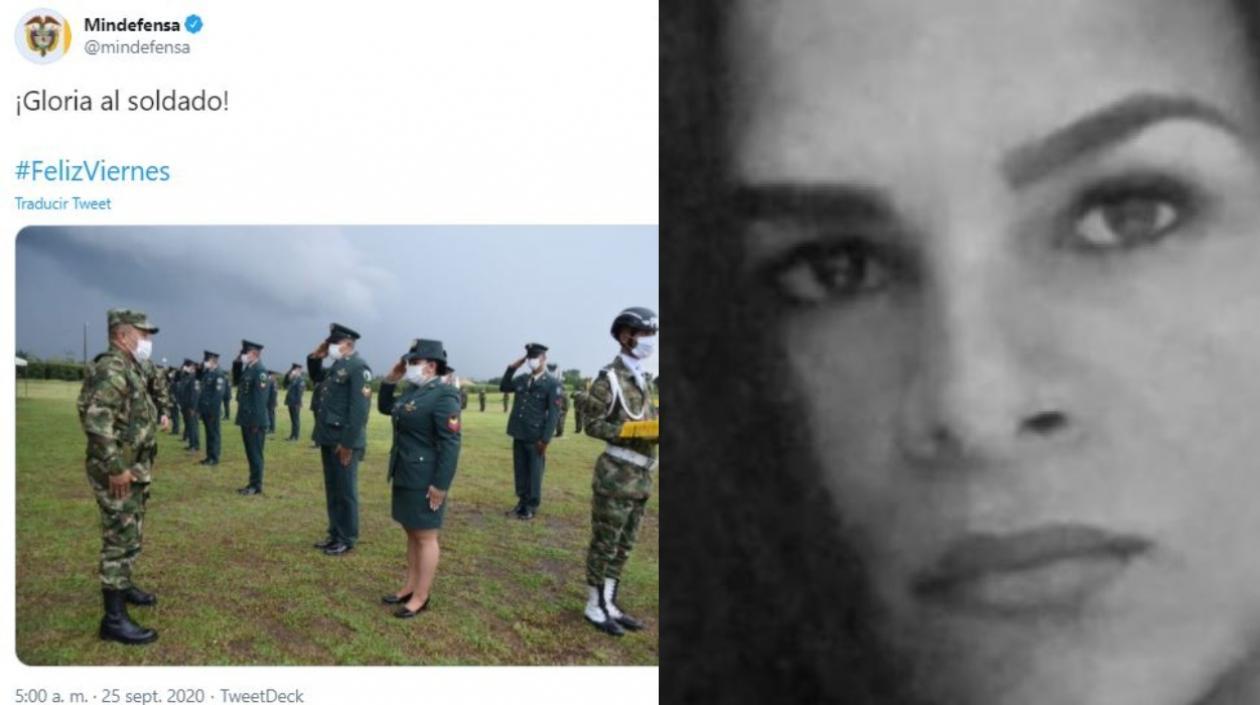 El irrespetuoso trino y Juliana Giraldo Galvis.