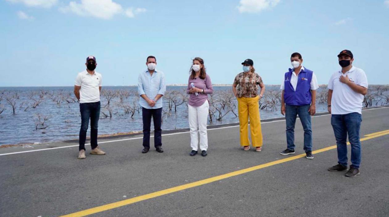 La Vicepresidenta de visita en La Guajira.