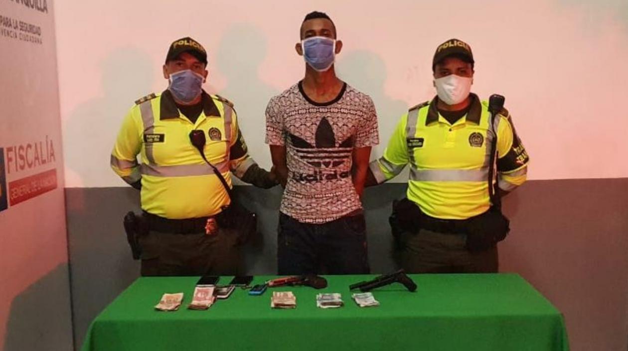 William Jesús Polo Anaya, capturado. 