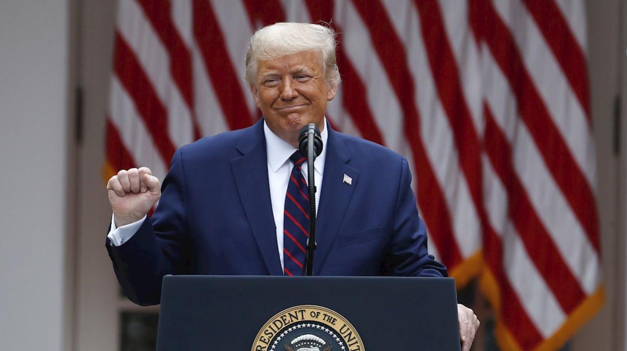 Donald Trump, presidente de Estados Unidos.