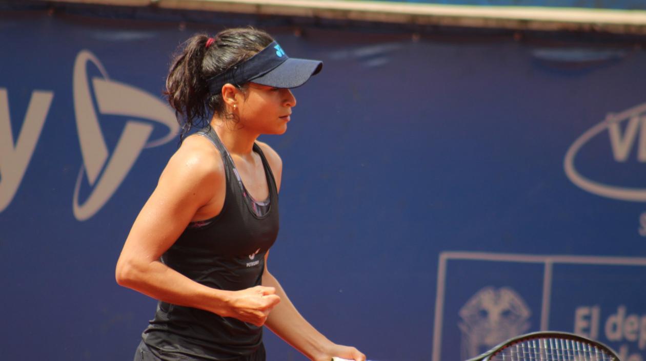 María Fernanda Herazo, tenista barranquillera. 