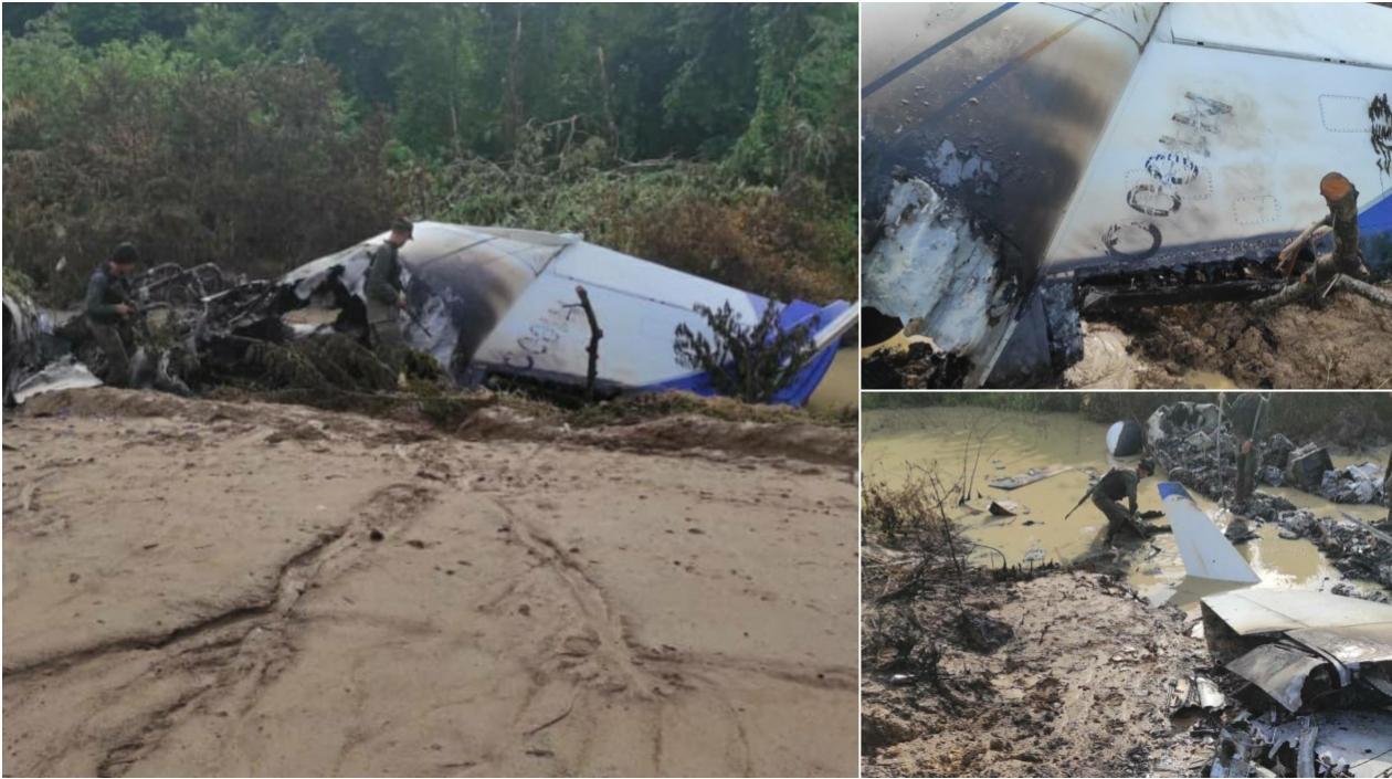 Esta es la aeronave que mostró el ministro de Interior de Venezuela.